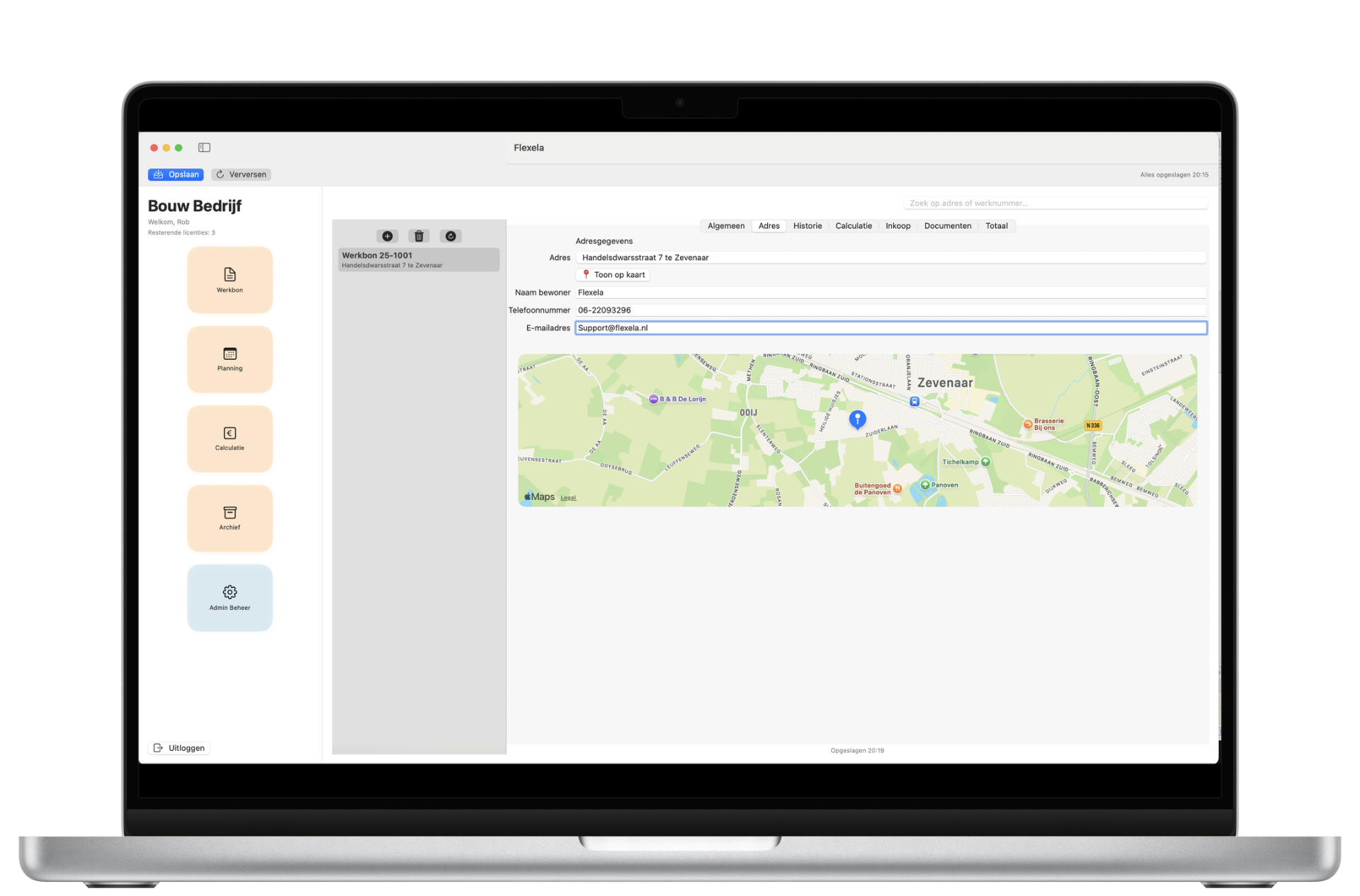 Adres & bewonersgegevens